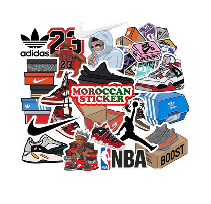 20 PCS NIKE&ADIDAS STICKERS