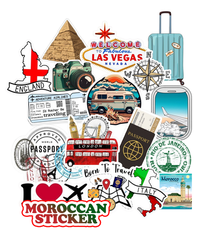 TRAVEL STICKERS